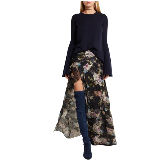 STUART WEITZMAN Hinterland Black Suede OTK Boot - Picture 2 of 6